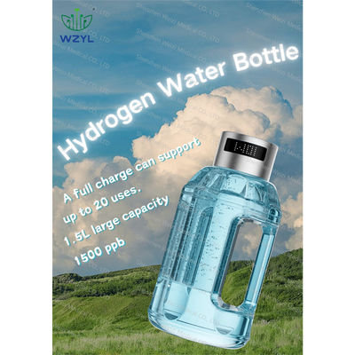 Good price กระป๋องน้ําไฮโดรเจน H2 แบบพกพา สามารถชาร์จใหม่ได้ SPE 1.5L ความจุใหญ่ ออนไลน์